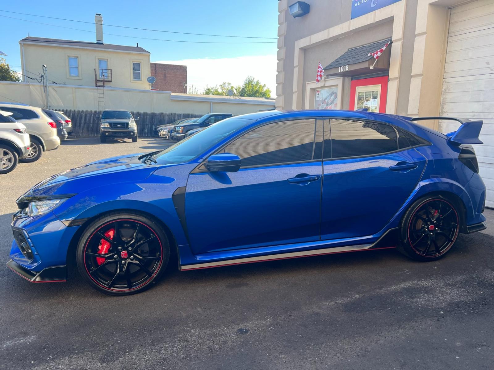 2019 Blue /Black/RedWOW Honda Civic (SHHFK8G73KU) , Manual transmission, located at 1018 Brunswick Ave, Trenton, NJ, 08638, (609) 989-0900, 40.240086, -74.748085 - WOW! A rare TYPE R!!! Serviced up + Perfect in every way!!! A must See! Please call Anthony to set up appt ASAP! This TYPE R WILL NOT LAST LONG!!!! - Photo #2